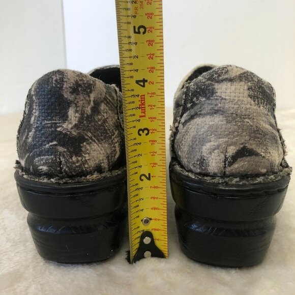 Børn B.O.C. Women's Slip On Comfort Black/Light Grey Fabric Clog Shoes Size 6 - Picture 5 of 14